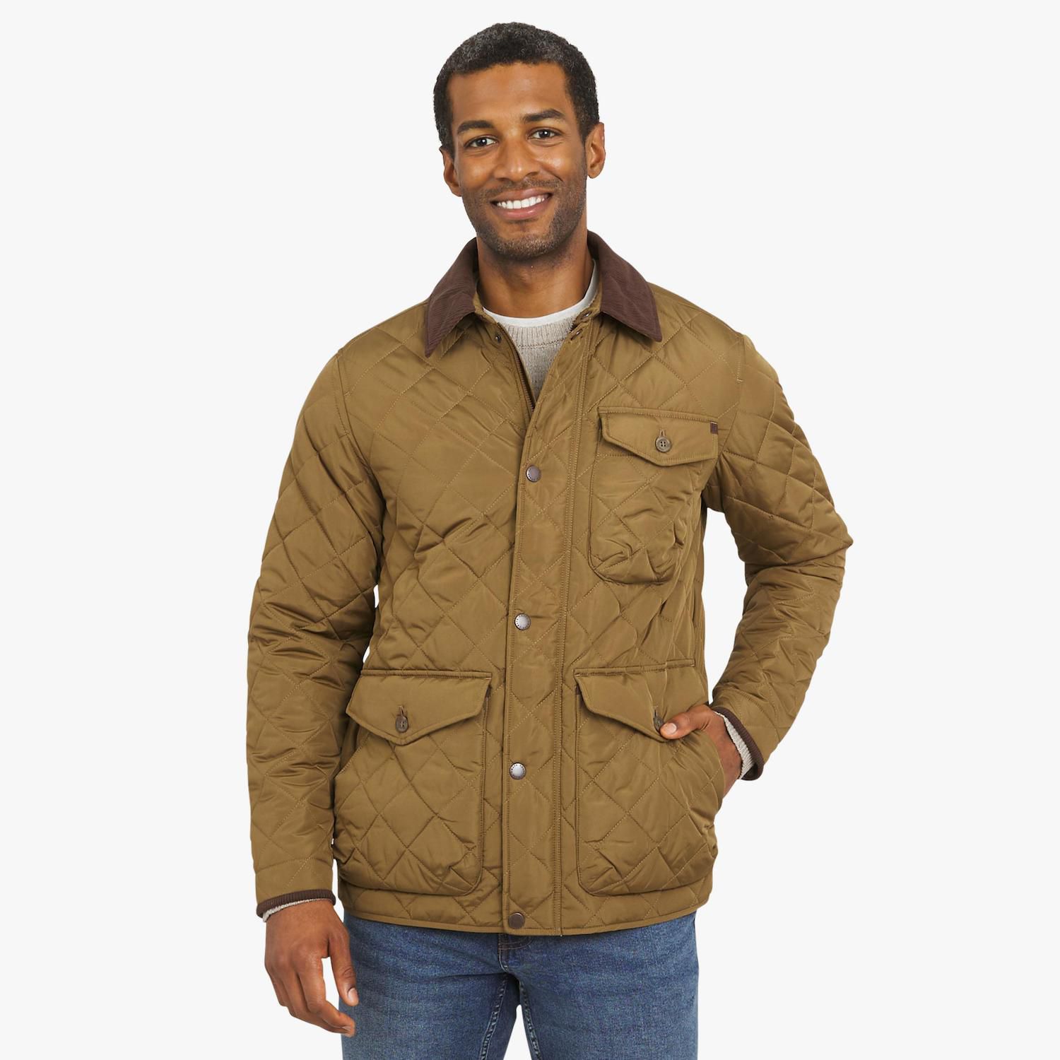 CINOH チノ ECONYL PADDING HUNTING JAKCET Men's Chaps Quilted Hunting Jacket