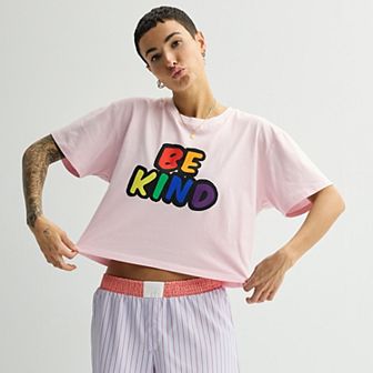 Adult ph by The Phluid Project Be Kind Cropped Tee