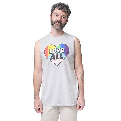 Adult ph by The Phluid Project Love All Heart Sleeveless Tee