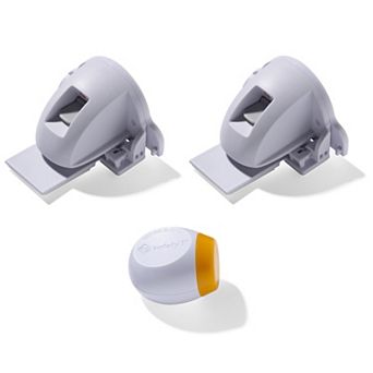 Safety 1st Secure-to-Explore Adhesive Magnetic Locks (2 Locks & 1 Key)