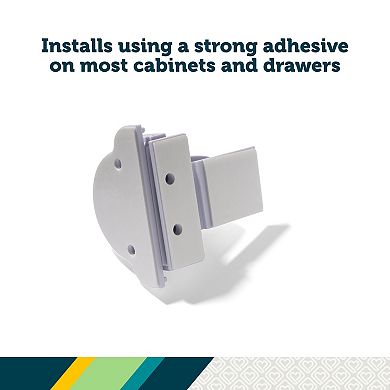 Safety 1st Secure-to-Explore Adhesive Magnetic Locks (2 Locks & 1 Key)