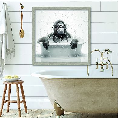 COURTSIDE MARKET Bathing Delight Framed Board Art