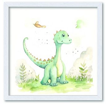 COURTSIDE MARKET Jurassic Jamboree II Framed Board Art