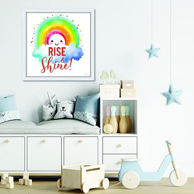COURTSIDE MARKET Happy-Rainbow-II Framed Board Art