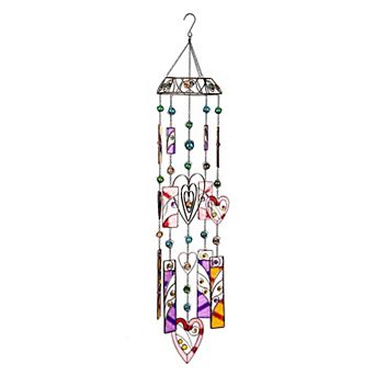 Evergreen Enterprises Hearts & Shapes Wind Chime