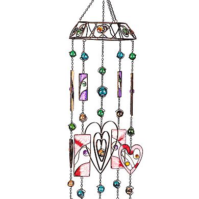 Evergreen Enterprises Hearts & Shapes Wind Chime