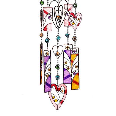 Evergreen Enterprises Hearts & Shapes Wind Chime
