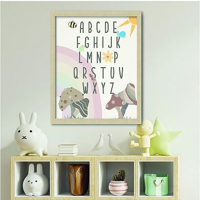 COURTSIDE MARKET Abc Sunshine Framed Board Art