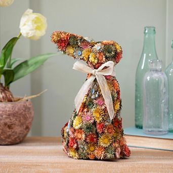 Evergreen Enterprises Easter Bunny Dried Floral Décor