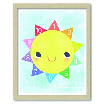 COURTSIDE MARKET Sunshine Framed Board Art