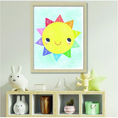 COURTSIDE MARKET Sunshine Framed Board Art