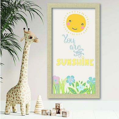 COURTSIDE MARKET You Are My Sunshine Framed Board Wall Art