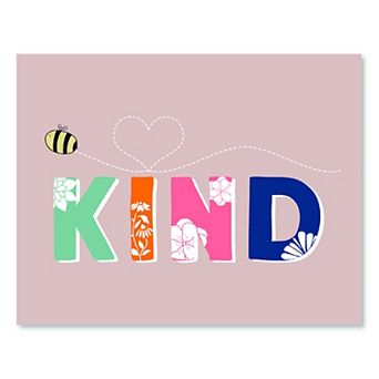 COURTSIDE MARKET Bee Kind Framed Board Wall Art