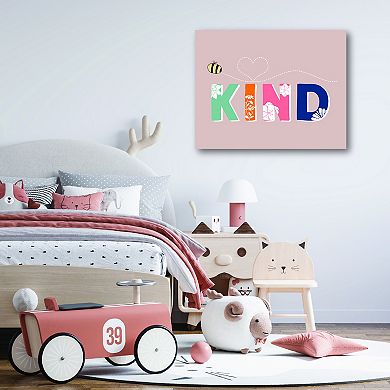 COURTSIDE MARKET Bee Kind Framed Board Wall Art