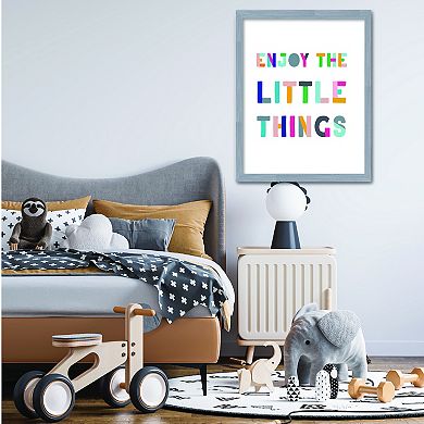 COURTSIDE MARKET The Little Things Framed Board Wall Art