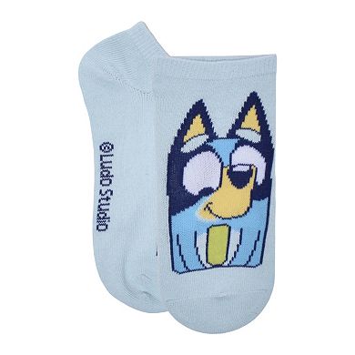 Girl's Bluey Sweets No-Show 6-Pack Socks