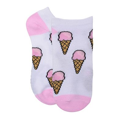 Girl's Bluey Sweets No-Show 6-Pack Socks