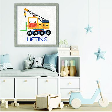 COURTSIDE MARKET Power Trucks I Framed Board Wall Decor