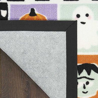 Celebrate Together™ Halloween Multi Monster Icon Halloween Accent Rug