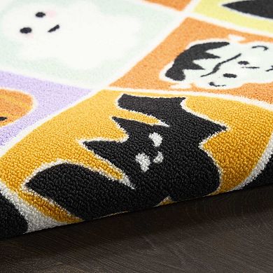 Celebrate Together™ Halloween Multi Monster Icon Halloween Accent Rug