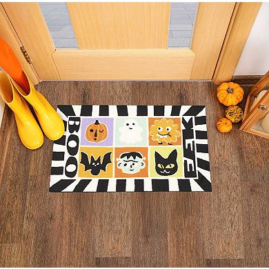 Celebrate Together™ Halloween Multi Monster Icon Halloween Accent Rug