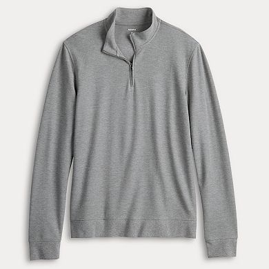 Sonoma Goods For Life® Essential Pique Quarter Zip Pullover