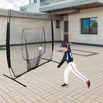 Baseball Softball Batting Training Net With Bag 7'' x 7''