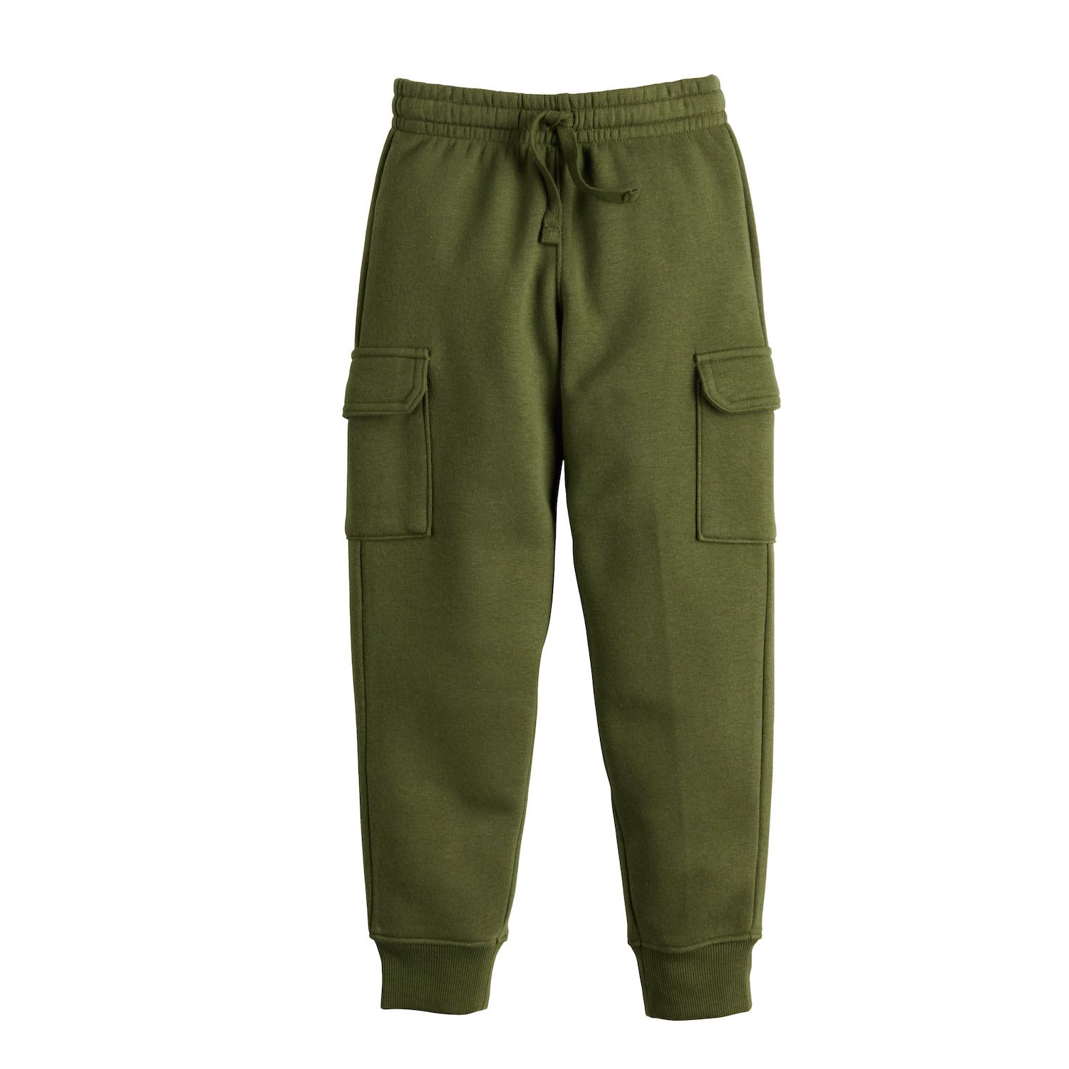 Брюки Jumping Beans® Cargo Fleece Jogger для мальчиков, цвет: Армейский — фото 1