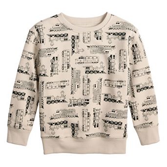 Boys 4-12 Jumping Beans® Graphic Fleece Crew Sweatshirt