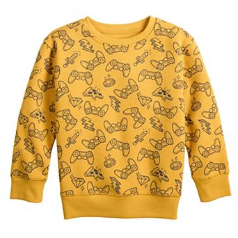 Boys 4-12 Jumping Beans® Graphic Fleece Crew Sweatshirt