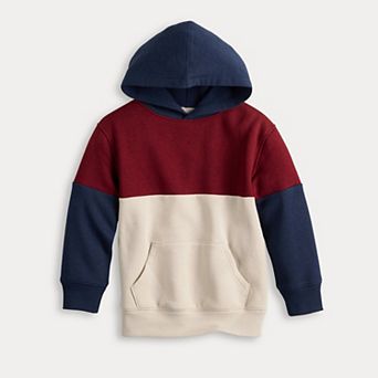 Boys 4-12 Jumping Beans® Colorblock Fleece Hoodie