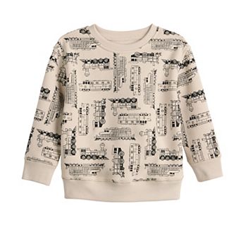 Baby & Toddler Boy Jumping Beans® Graphic Fleece Crewneck Sweatshirt