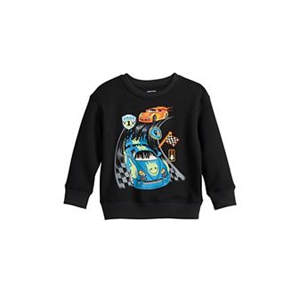 Baby & Toddler Jumping Beans® Graphic Fleece Crewneck Sweater