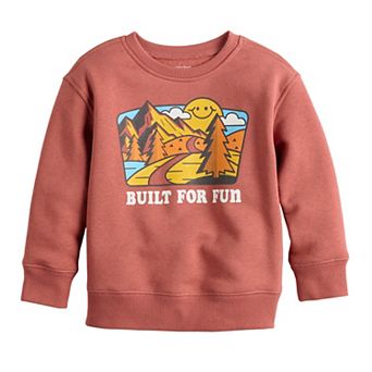 Baby & Toddler Boy Jumping Beans® Graphic Fleece Crewneck Sweatshirt