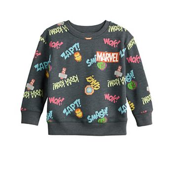 Baby & Toddler Boy Jumping Beans® Marvel Graphic Fleece Crew