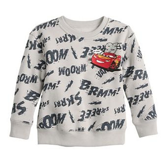 Baby & Toddler Boy Jumping Beans® Disney / Pixar's Cars Graphic Fleece Crewneck Sweater