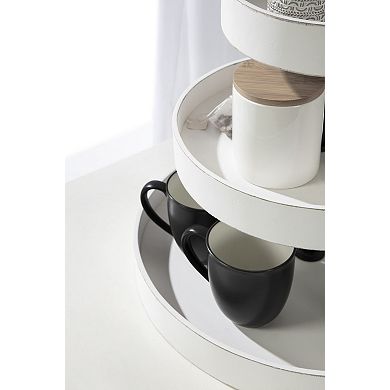 Woodmont 3 Tiered Wood Tray 3 Tier