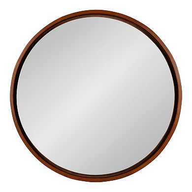 Evans Framed Round Wall Mirror