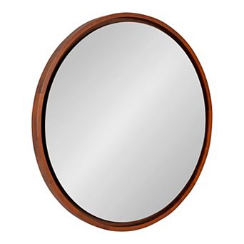 Evans Framed Round Wall Mirror