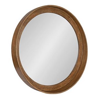 Basking Wall Mirror with Shelf