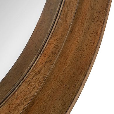Basking Wall Mirror with Shelf