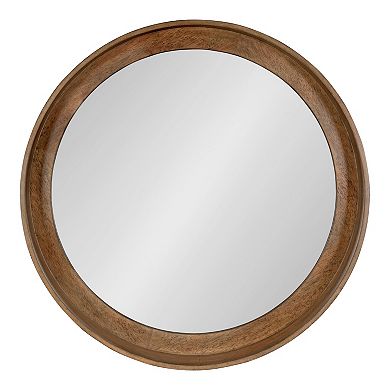 Basking Wall Mirror with Shelf