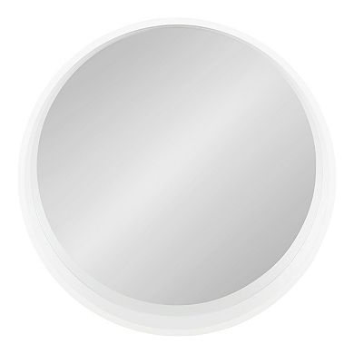 Wheeler Round Framed Wall Mirror