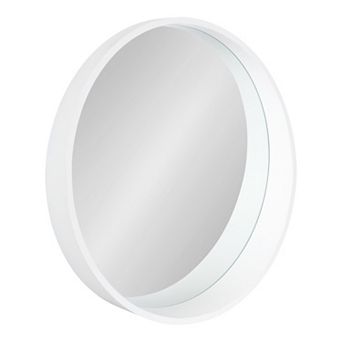 Wheeler Round Framed Wall Mirror