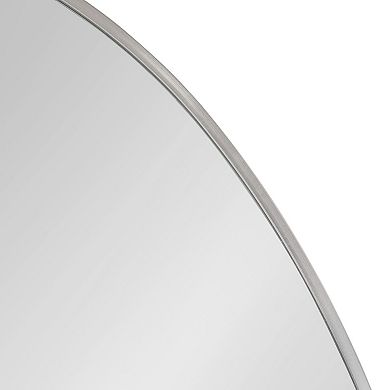 Zayda Metal Oval Mirror