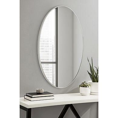 Zayda Metal Oval Mirror