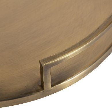 Gohana Decorative Metal Tray 16" diameter