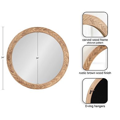 Braywood Round Mirror 24x24