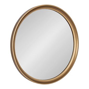 Hatherleigh Round Wood Wall Mirror