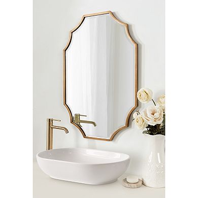 Deavere Scalloped Wall Mirror